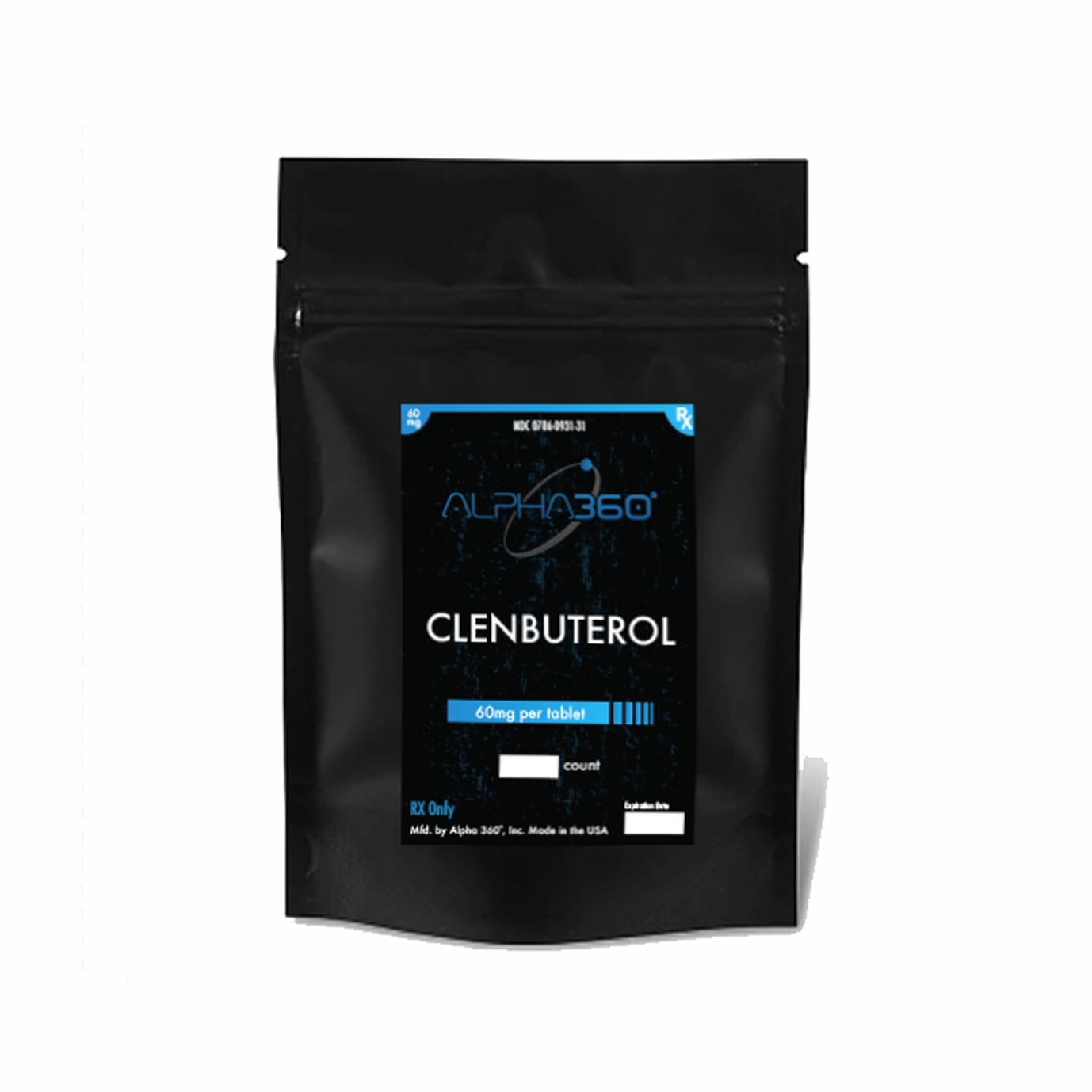 Clenbuterol - 50 tablet pack