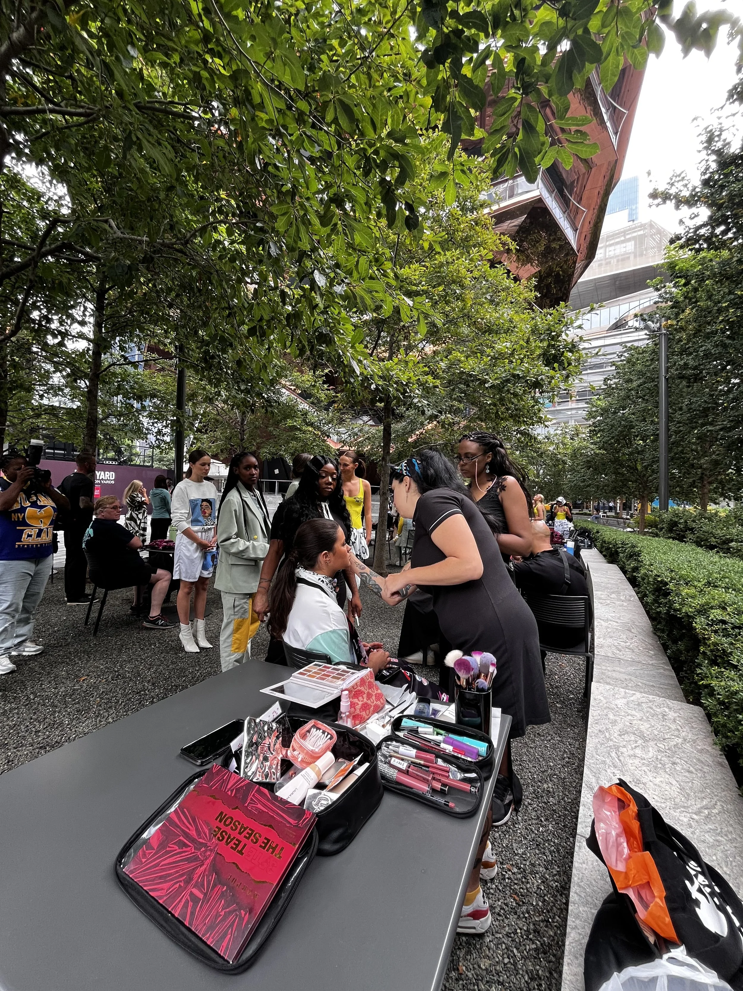 New York Fashion Week makeup