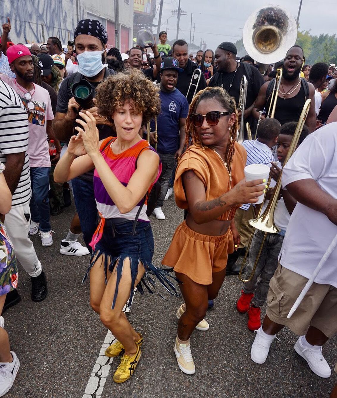 Perfect Gentleman second line Fathers Day 2021 New Orleans @charleslovellart first second line since the pandemic @charleslovellart #secondlinesunday #secondline #secondlinesundays #colorphotography #neworleans