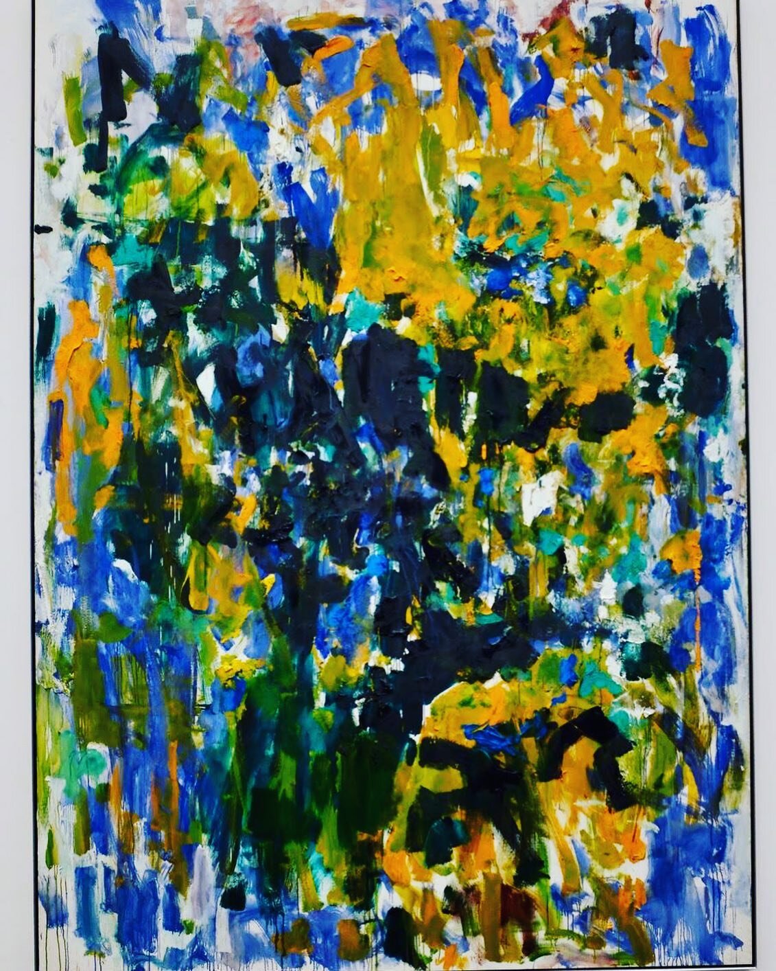 Joan Mitchel painting at Houston Museum of Fine Art new contemporary wing @charleslovellart #joanmitchell #joanmitchellfoundation #joanmitchellpainting #joanmitchellcenter #houston #houstonmuseumdistrict #houstonmuseumoffinearts #contemporaryart