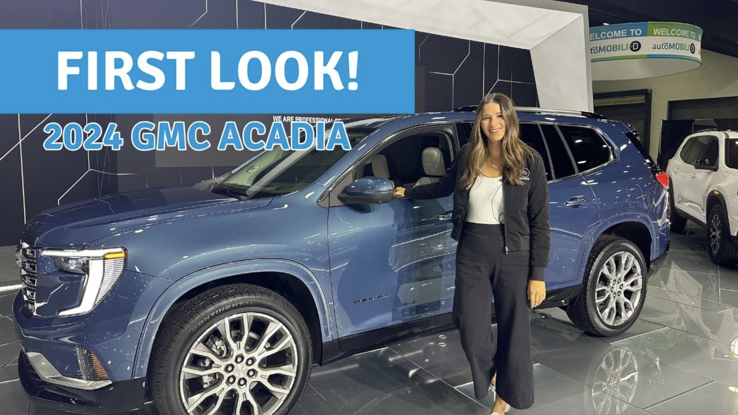 Release of the 2024 GMC Acadia