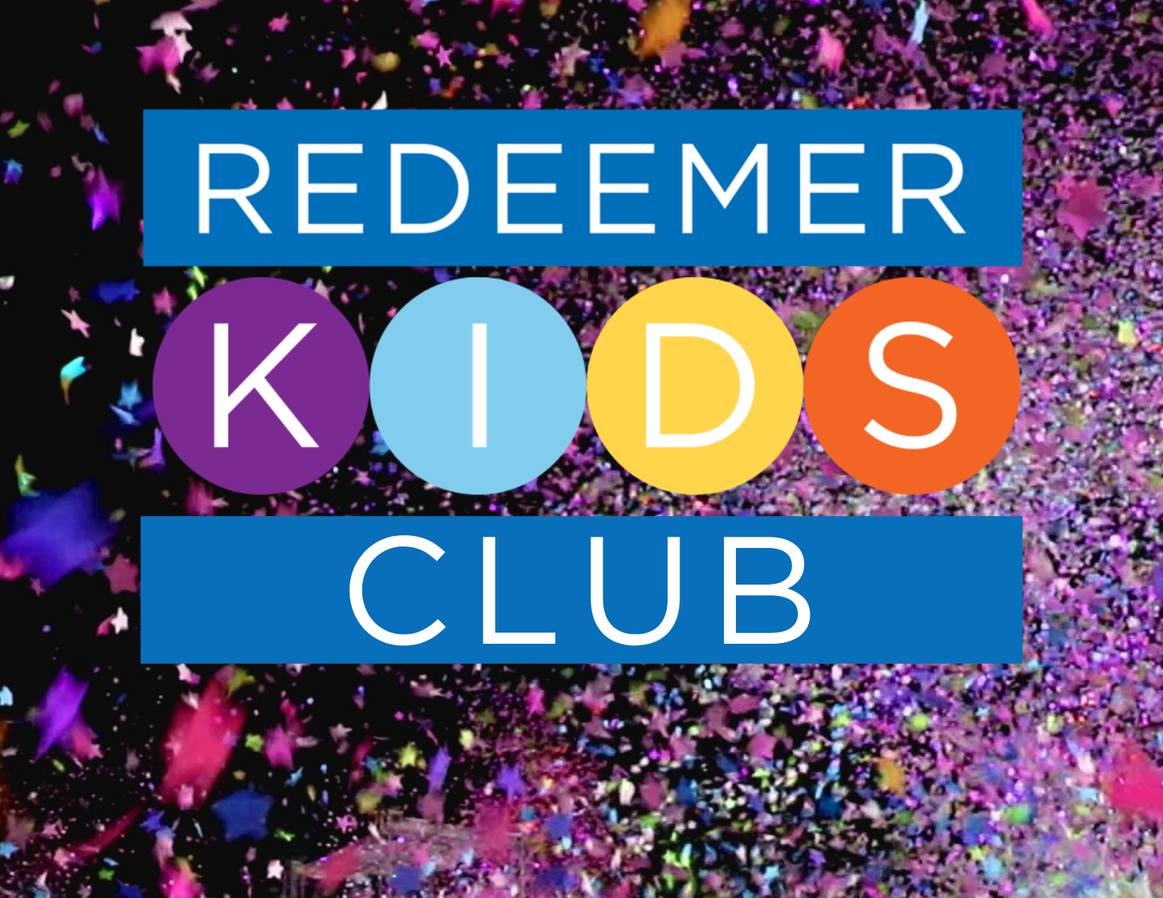 RedeemerKIDS Club Kick-off