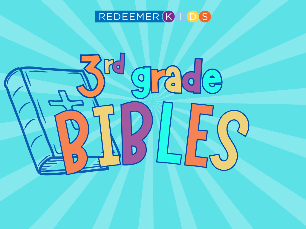 Third Grade Bible Presentation and Class