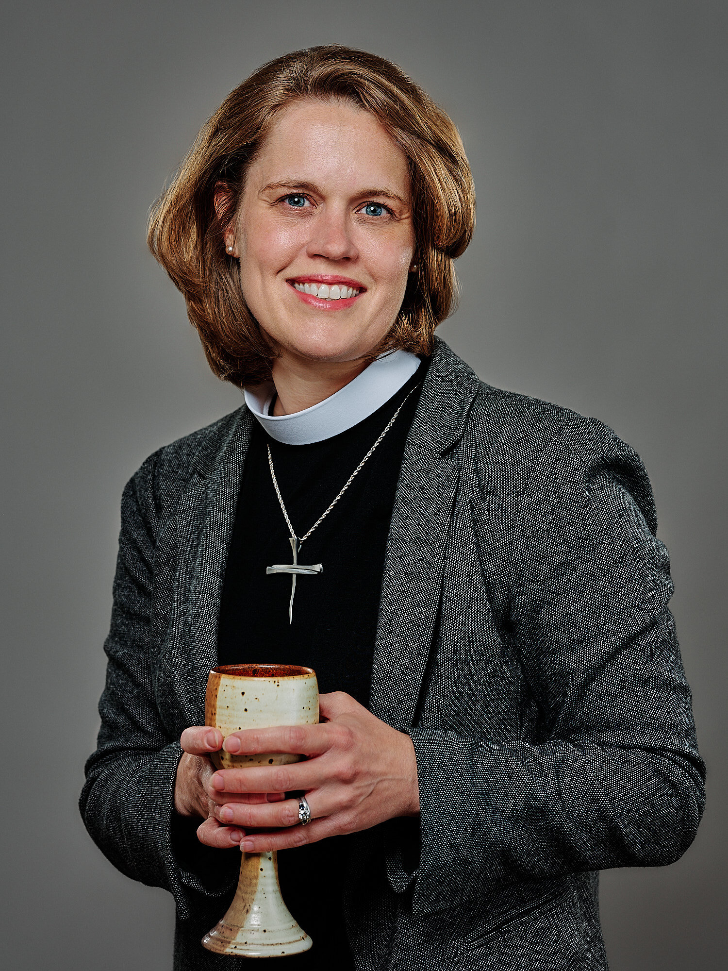  Amy Wagner is Director of Congregational Development and Revitalization for the Western PA Conference. She’s been assigned to a new congregation. They display portraits of lead pastors at the church. 