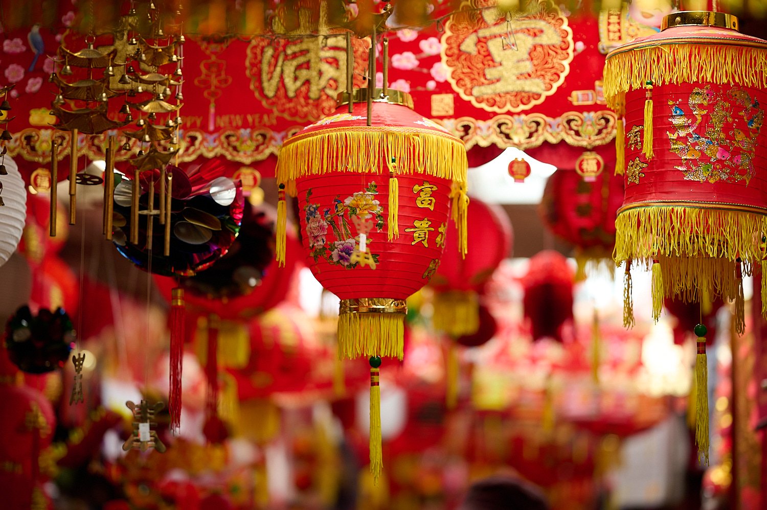 Christmas at New York City: Chinatown and Year of the Tiger