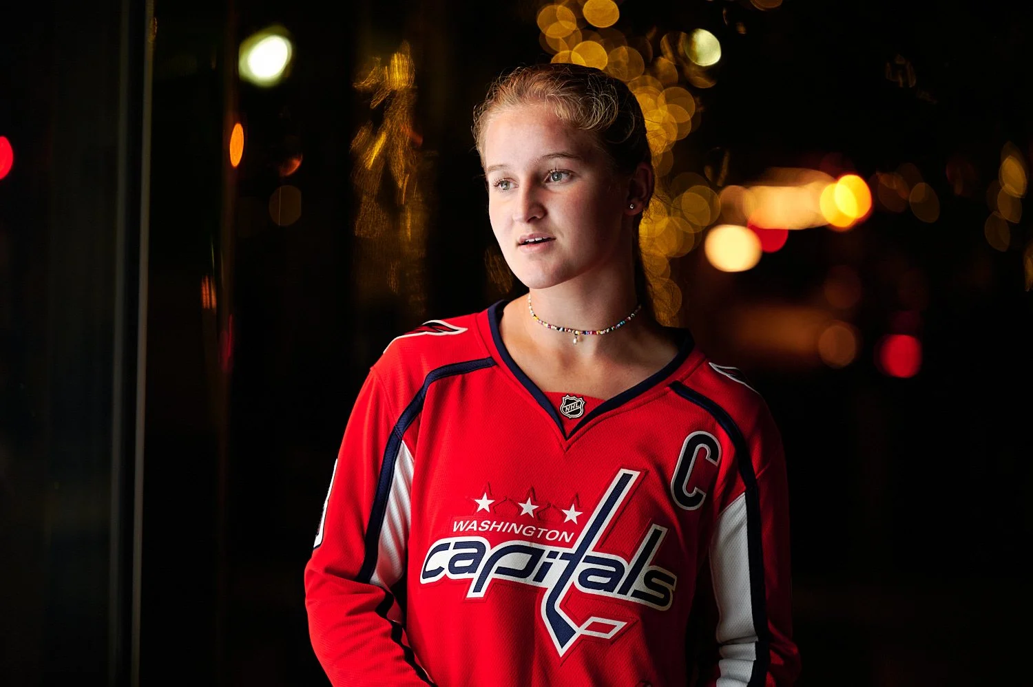  WASHINGTON, DC, USA - OCTOBER 16TH 2021: a National Hockey League team Washington Capitals play Tampa Bay Lightning at Capital One Arena. Many fans are not wearing masks during COVID-19 pandemic. 