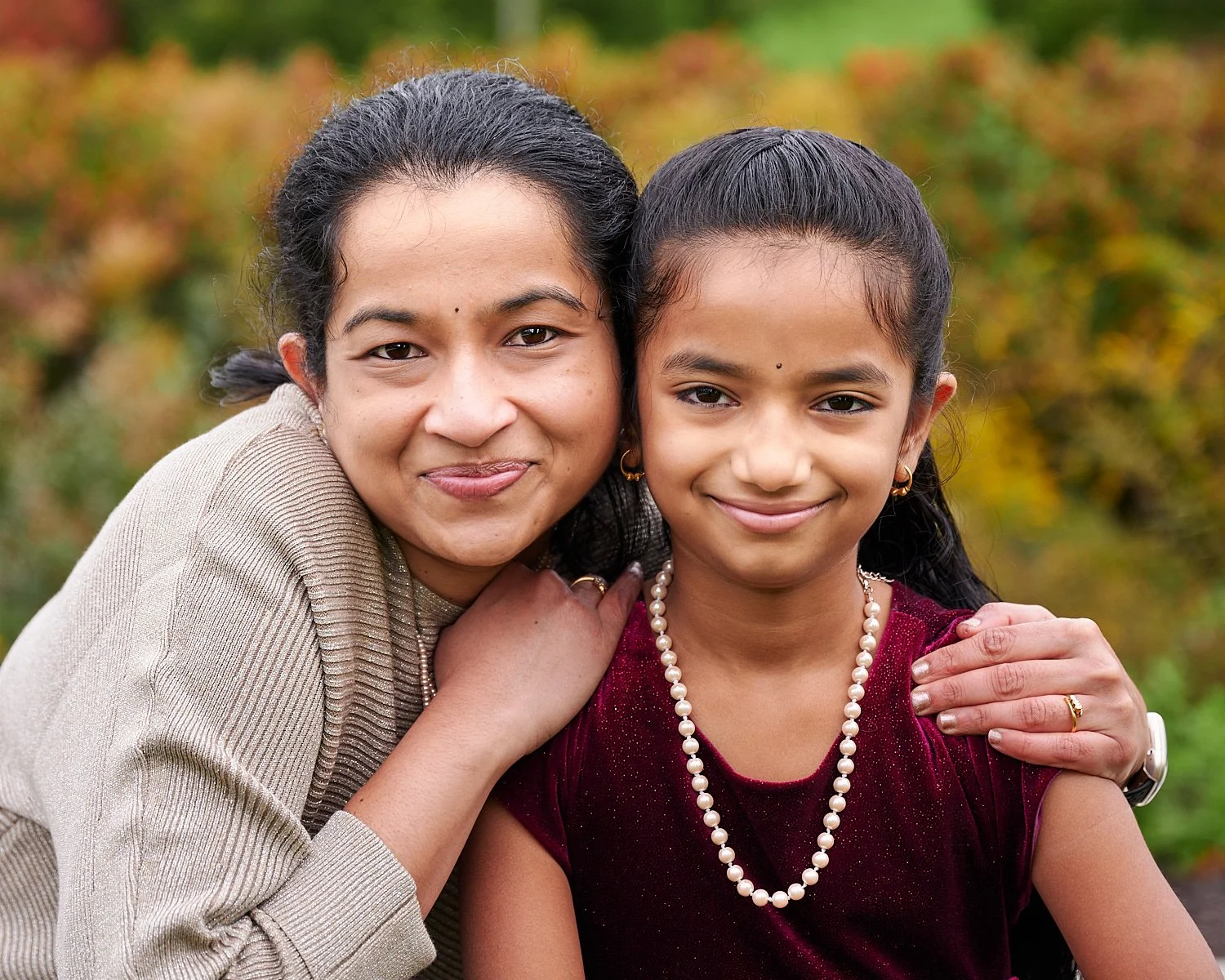 Winter Mini Session at Phipps - Mother and Daughter