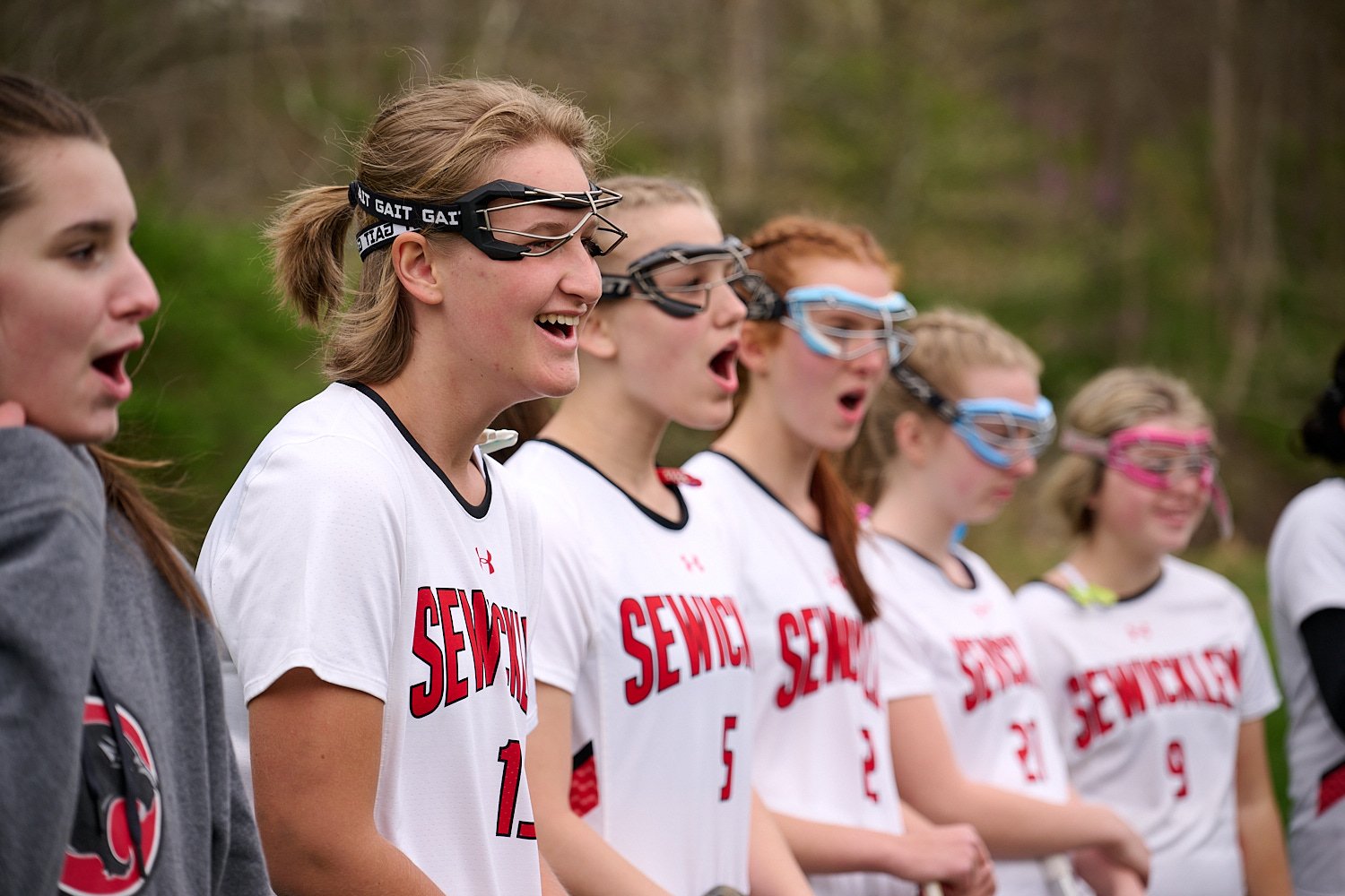 Varsity Girls Lacrosse game