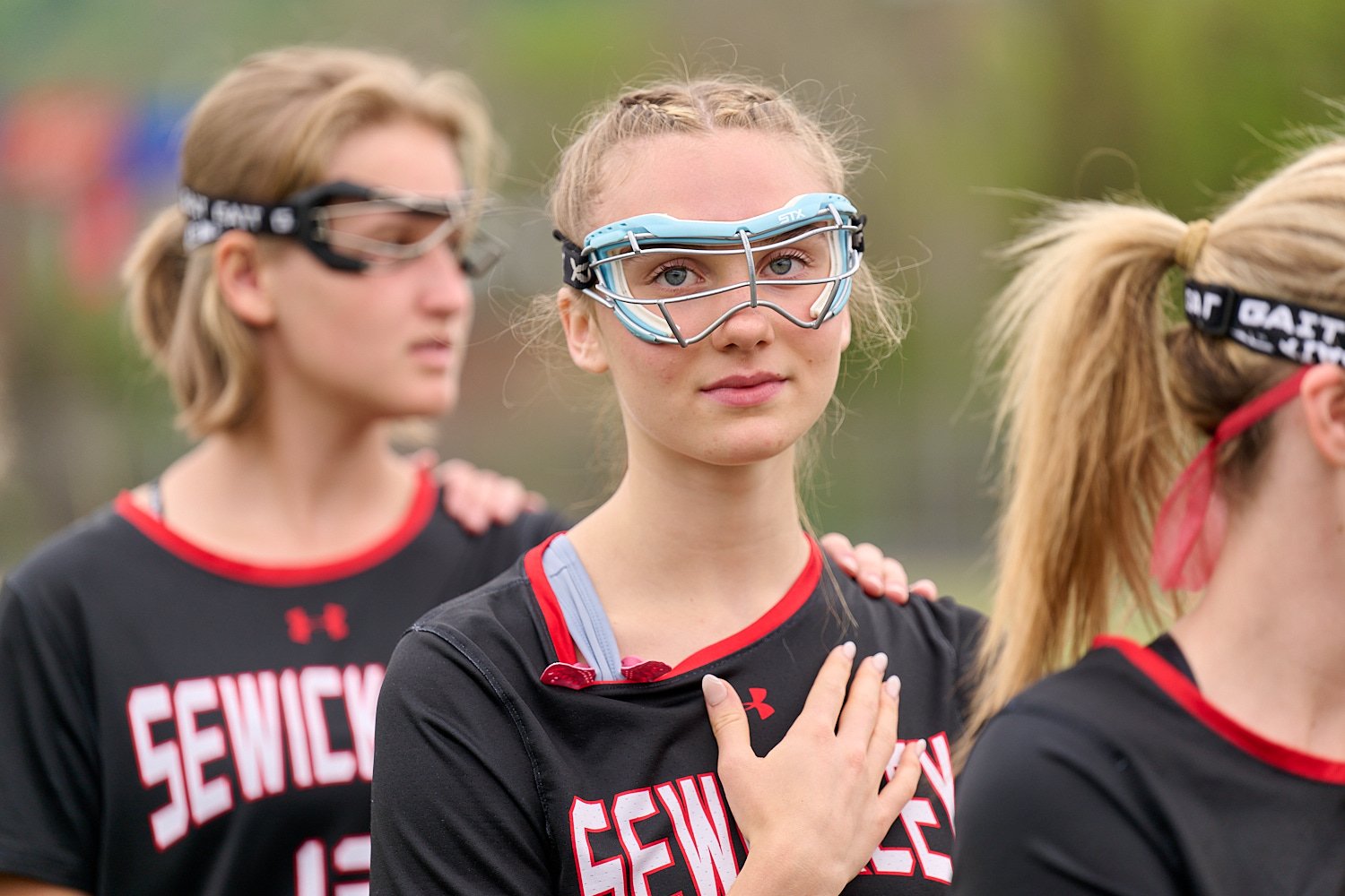 Varsity Girls Lacrosse game