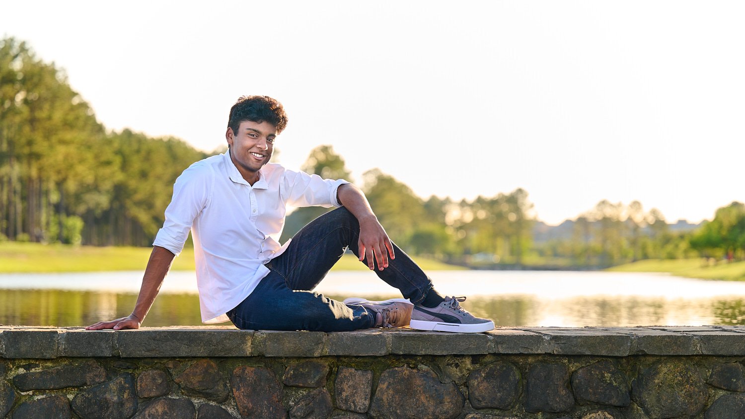 Capturing Elegance and Confidence: Vikram Kansal's High School Senior Portraits