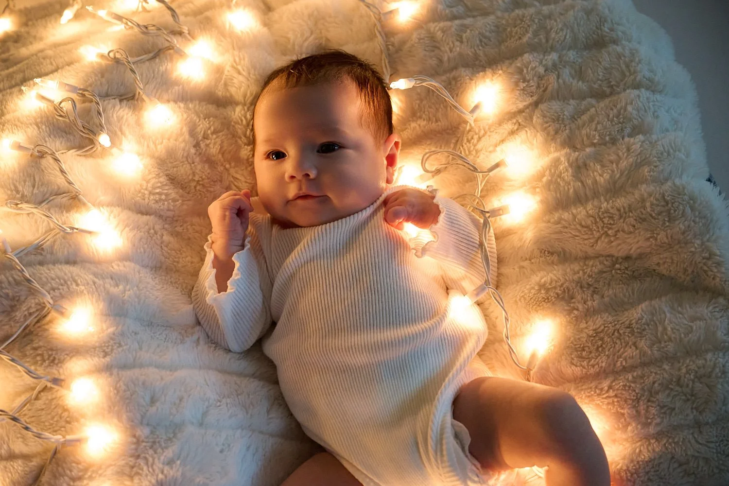Romantic Newborn Portraits in The Woodlands Studio