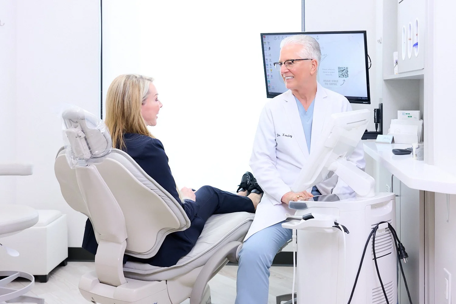 Dr. Michael J. Landry of Consultants in Dental Aesthetics | Editorial Environmental Portraits for Living Magazine