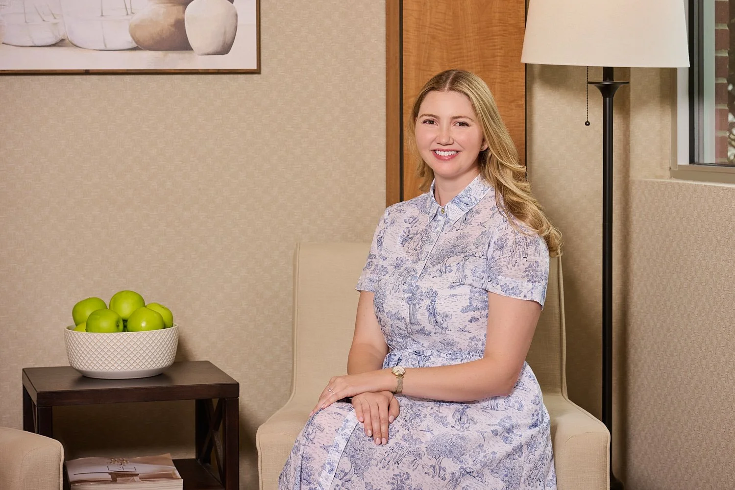Annie Huet of Huet Dental | Leading Women Portrait for Living Magazine in The Woodlands, Texas