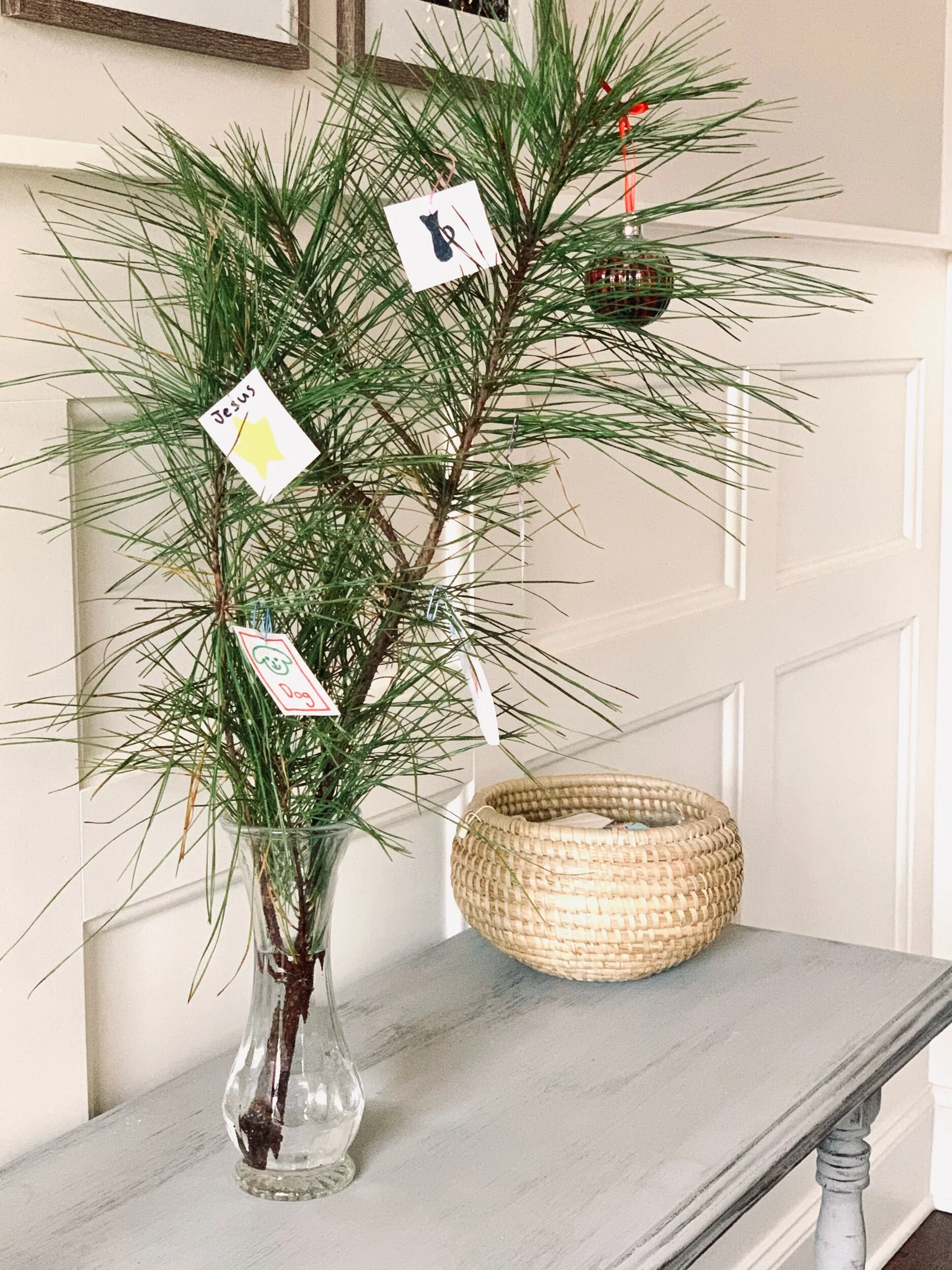 Creating a Christmas Thankful Tree