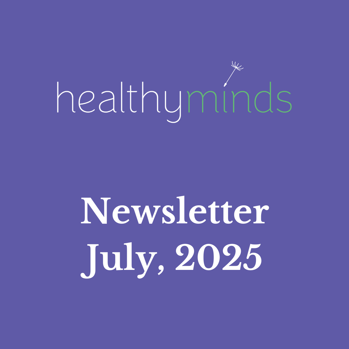 July Newsletter