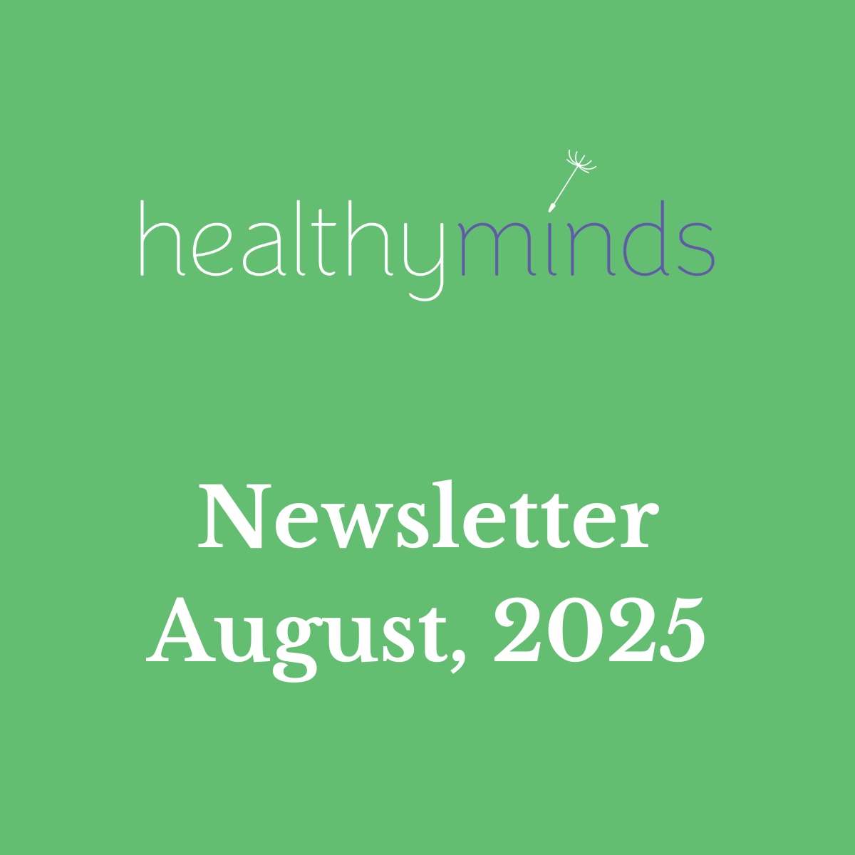 August Newsletter