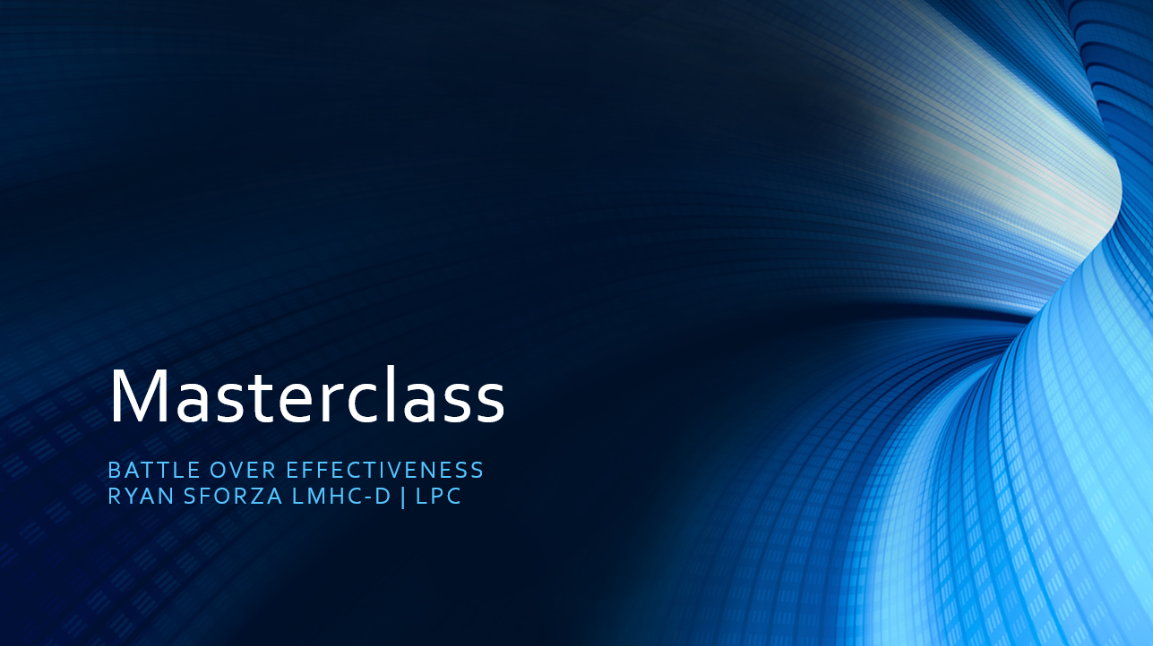 Live Masterclass: Battle over Effectiveness