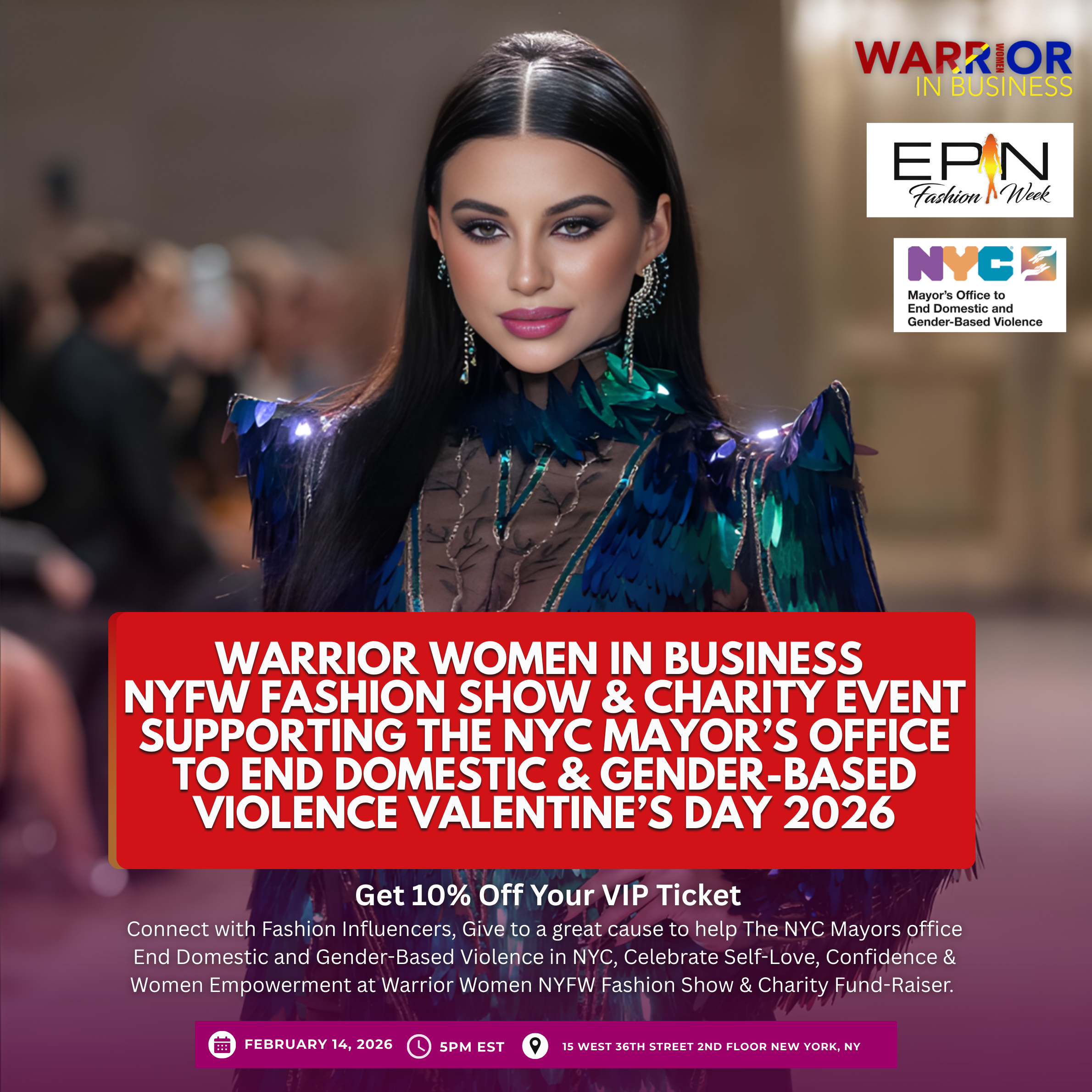 Warrior Women in Business NYFW Fashion Show 2026