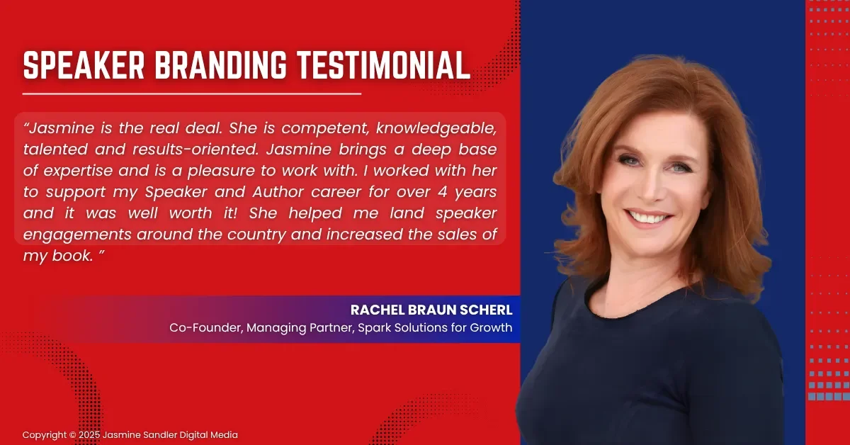 Speaker Testimonial Rachel