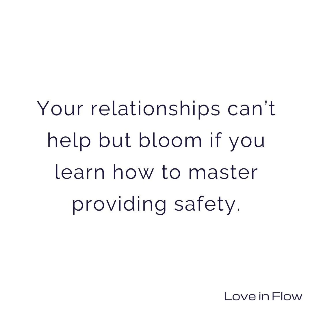 Your relationships can&rsquo;t help but bloom if you learn how to master providing safety.⁠
⁠
The safety from judgement⁠.⁠
⁠
The safety to let them open up⁠.⁠
⁠
The safety to let them explore⁠.⁠
⁠
The safety to allow someone to be themselves⁠.⁠
⁠
The