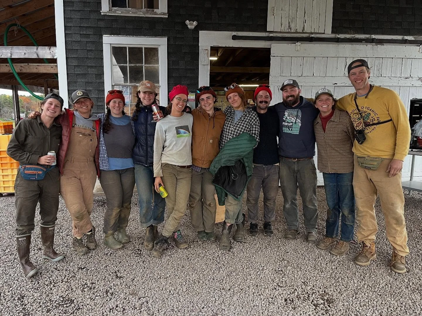 Last day for our seasonal crew! They absolutely crushed it and exceeded all our expectations this year. This team showed us how having a strong community within the workplace adds so much to the day-to-day grind of farming. Thank you all for your har