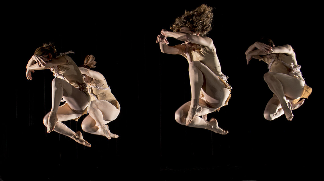 Four Company Dancers Jumping