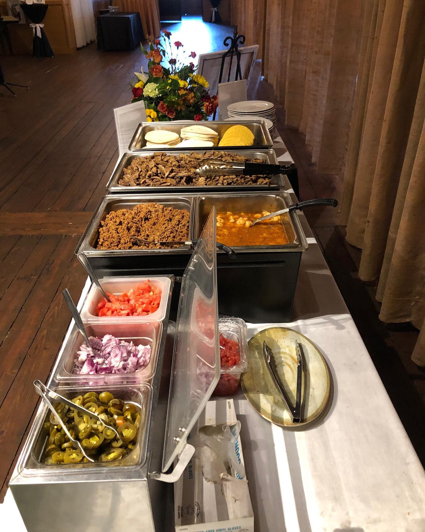 Happy #tacotuesday everyone!

Visit our website to check out the menus and buffet packages we offer. We have a wide variety to fit your palate and the tone of any event. Plus, if we don&rsquo;t have something your looking for, we can always create a 