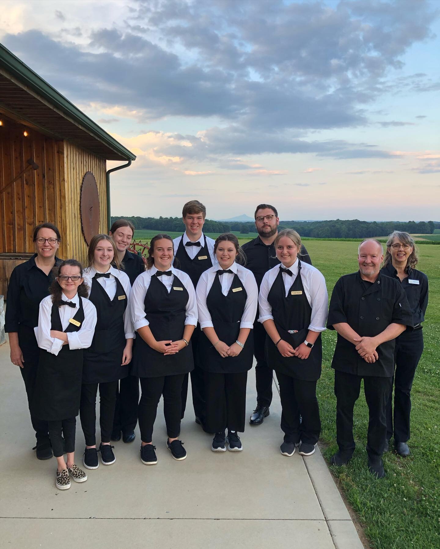 We had the best time working w/ the Surry Central culinary students for the Surry County Schools retirement celebration! #libertycateringcompany