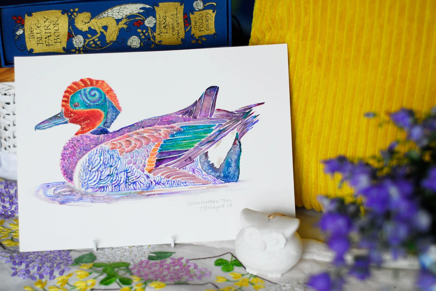 Wigeon - by Jennifer Hawkyard