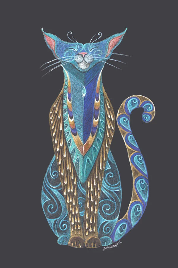 Cat Totem - the first animal featured in the Totem Project