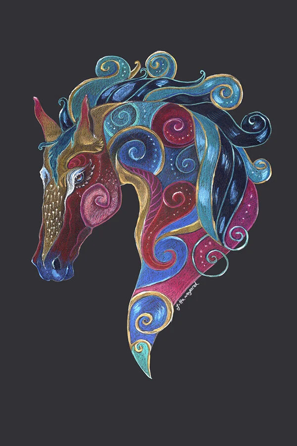 H Totem - by Jennifer Hawkyard