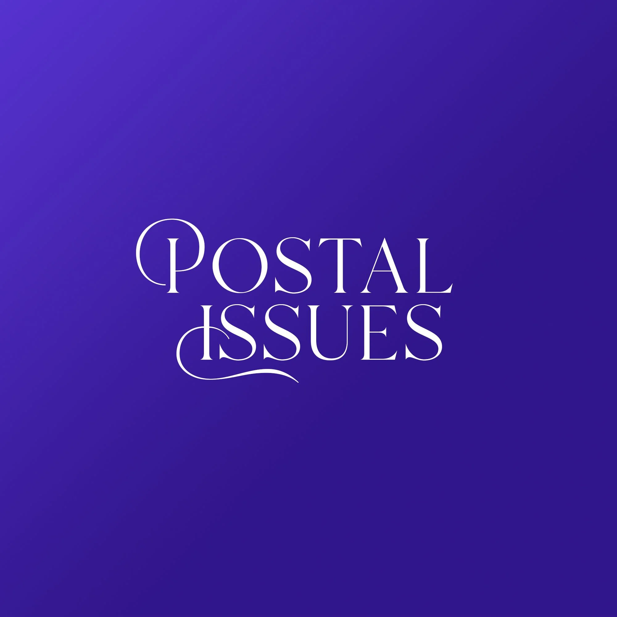 Postal Issues