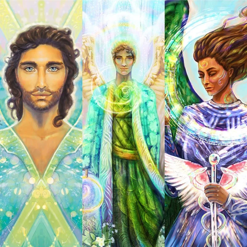 Sample images of Archangel Raphael