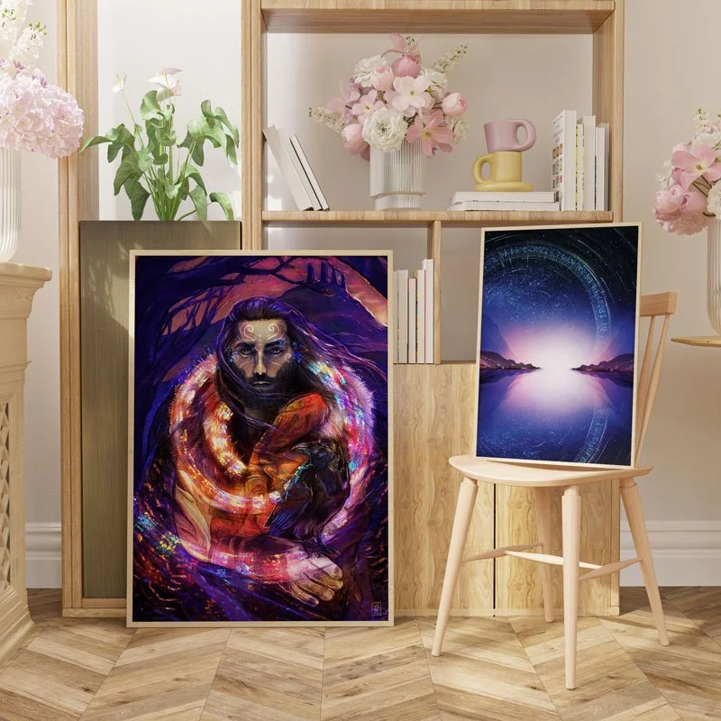 Preview image of The Fay King as a framed print