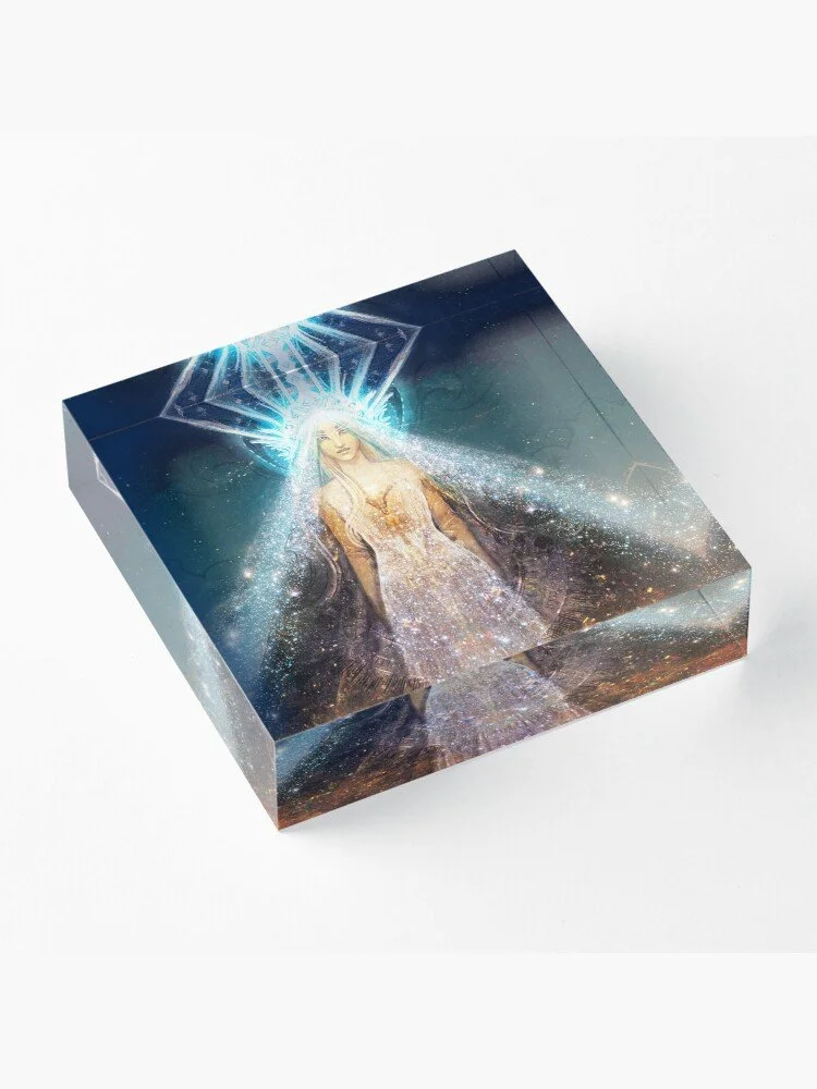 Preview image of Nyx printed on an Acrylic Block.