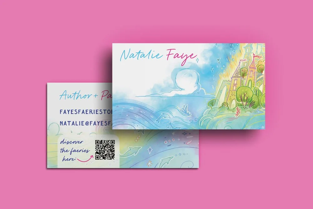 Picture of a business card design