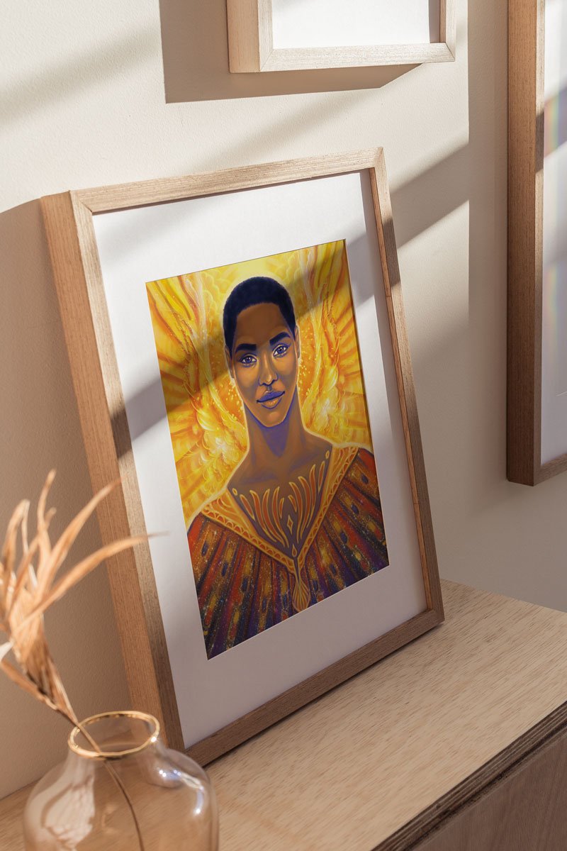 Shop — Archangel Azrael Print by Jennifer Hawkyard Shop — Archangel Azrael Print by Jennifer Hawkyard