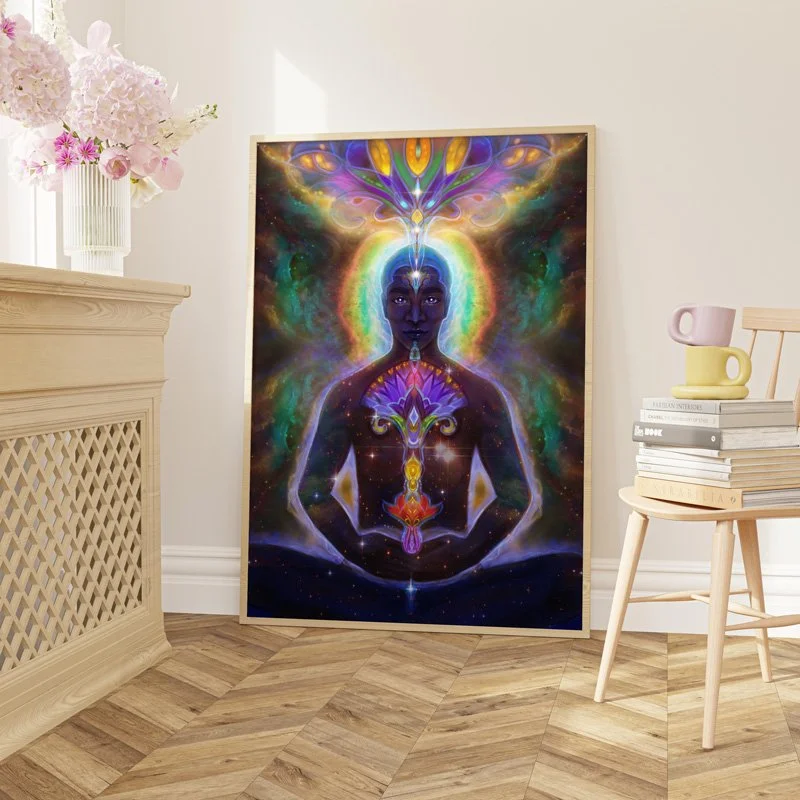 Divine Cohesion - Intuitive Art Print