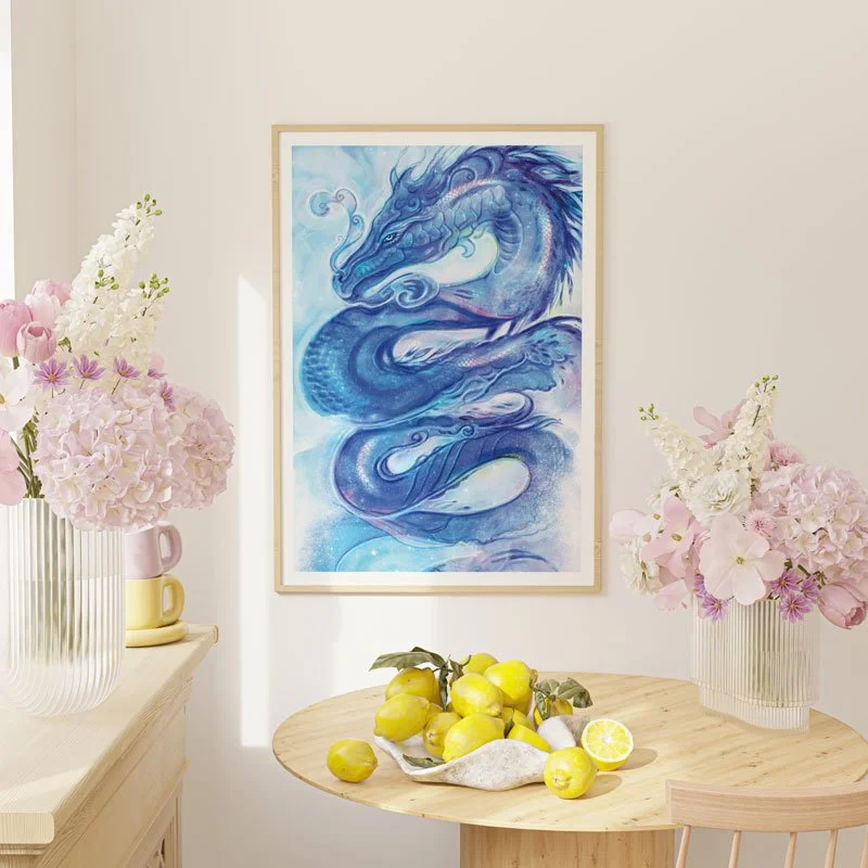 The Water Empress Art Print