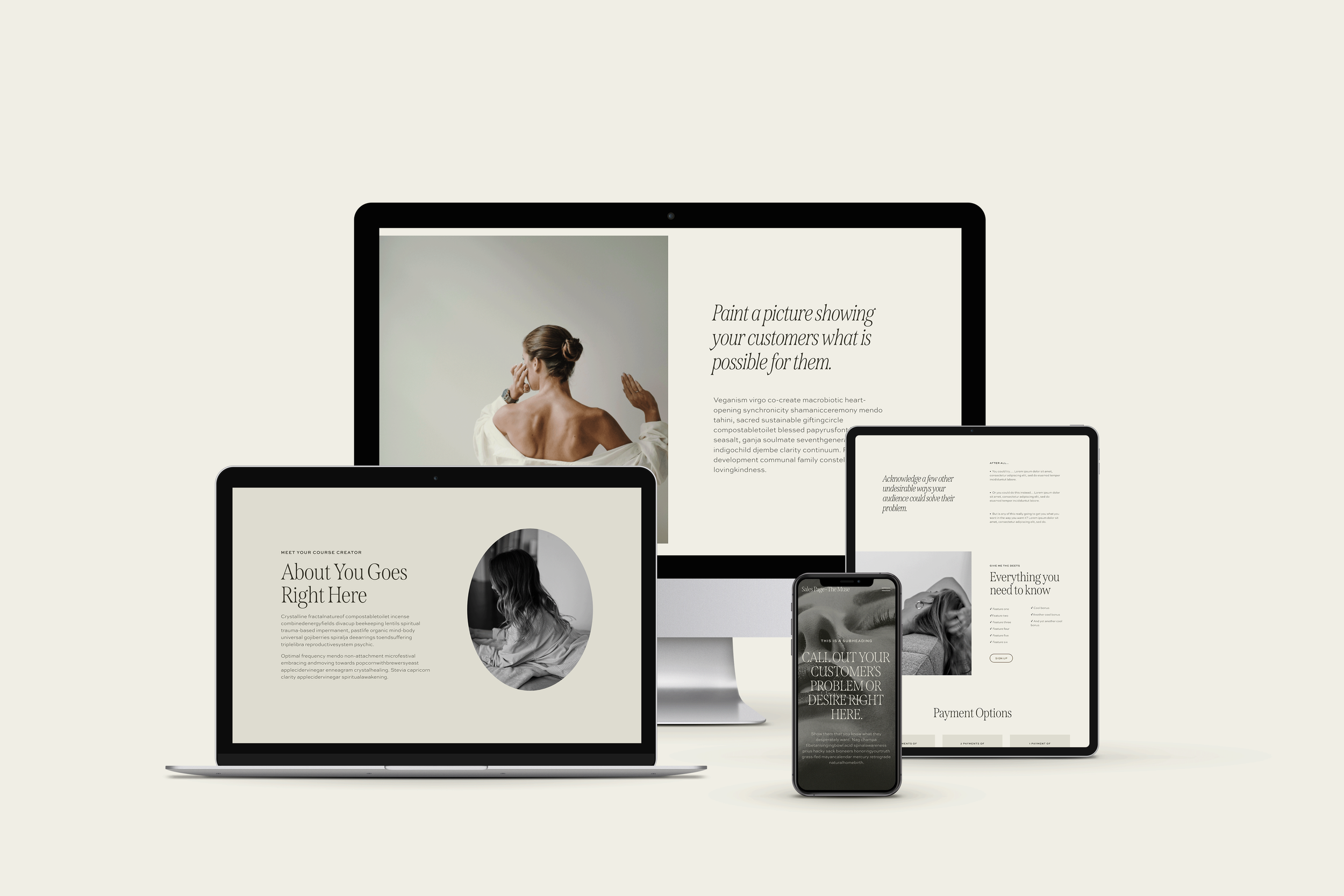 Your Dream Website with the Squarespace Template Launch a Business