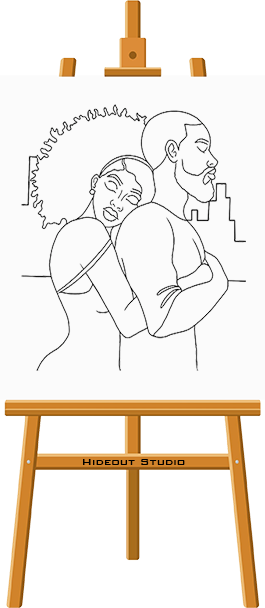 Hug behind