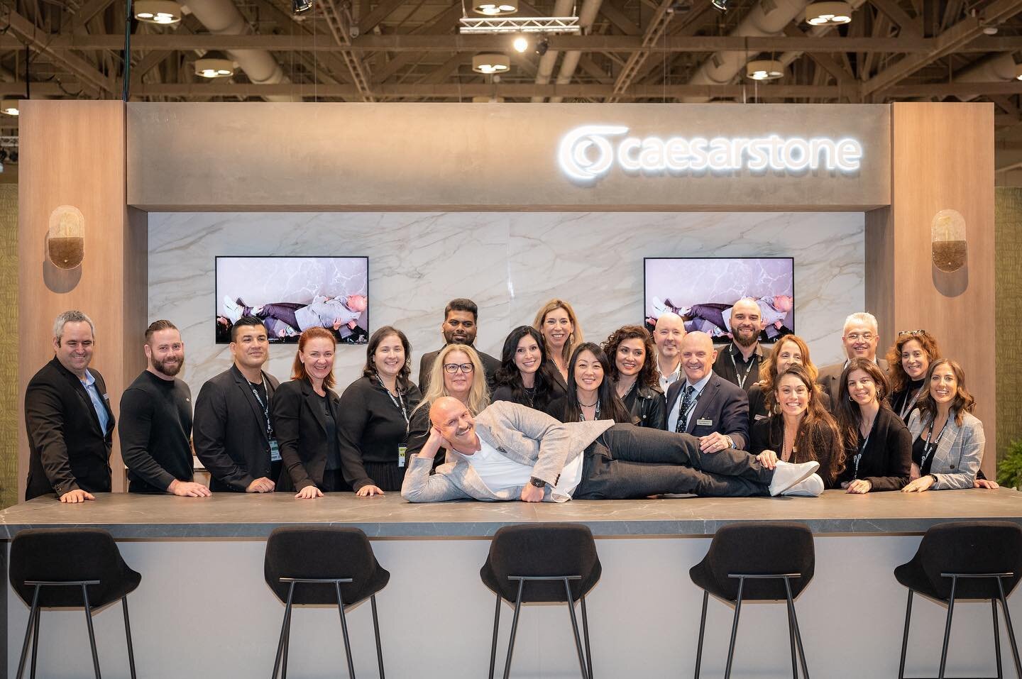 It&rsquo;s all about the people. #design #caesarstone #party #kbis2023 #idstoronto #brianbrownstudio