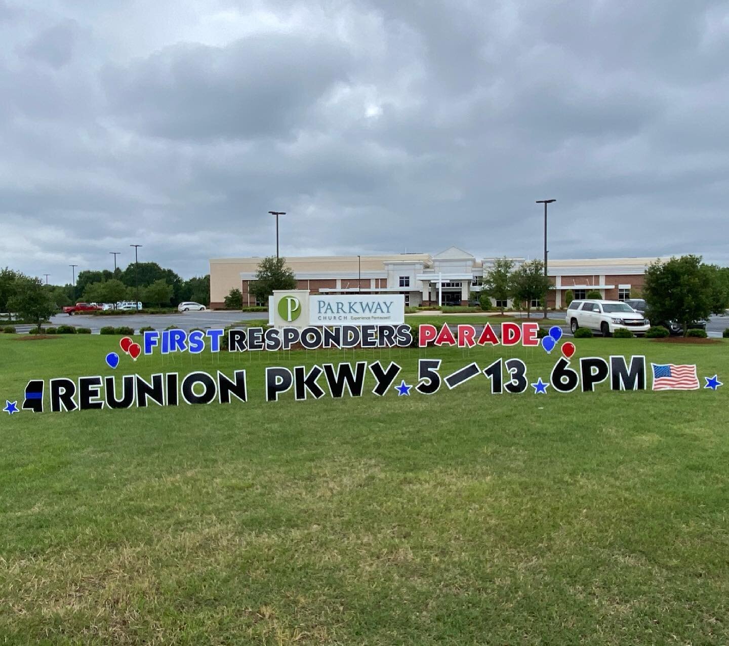 ⭐️First Responders Parade!  TODAY!  REUNION PARKWAY!  6PM!⭐️
