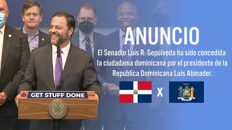 Tengo el honor de anunciar que me he convertido oficialmente en ciudadano de la Rep&uacute;blica Dominicana. Hoy me concedieron la ciudadan&iacute;a gracias al incre&iacute;ble trabajo de la presidente @luisabinader. Mi gratitud hacia usted y su pa&i