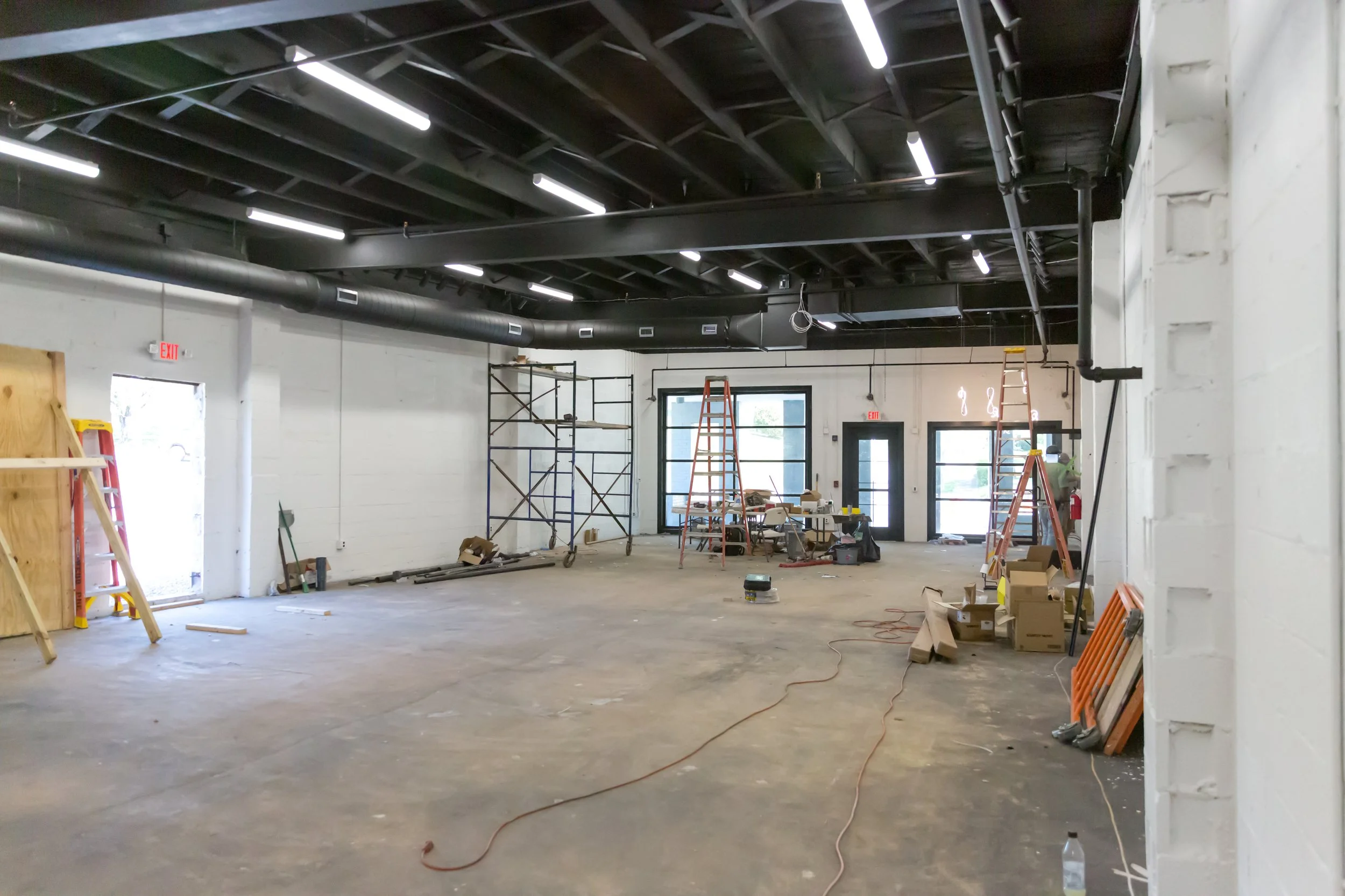 Renovation of New Space, Athens Area Council for the Arts in Athens, TN