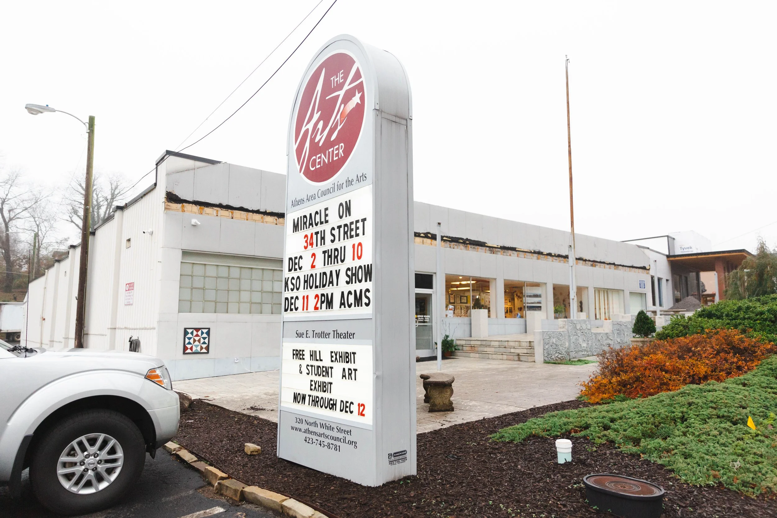 Renovation of New Space, Athens Area Council for the Arts in Athens, TN