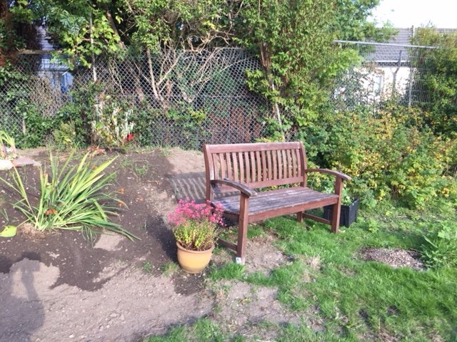 Peaceful sitting area