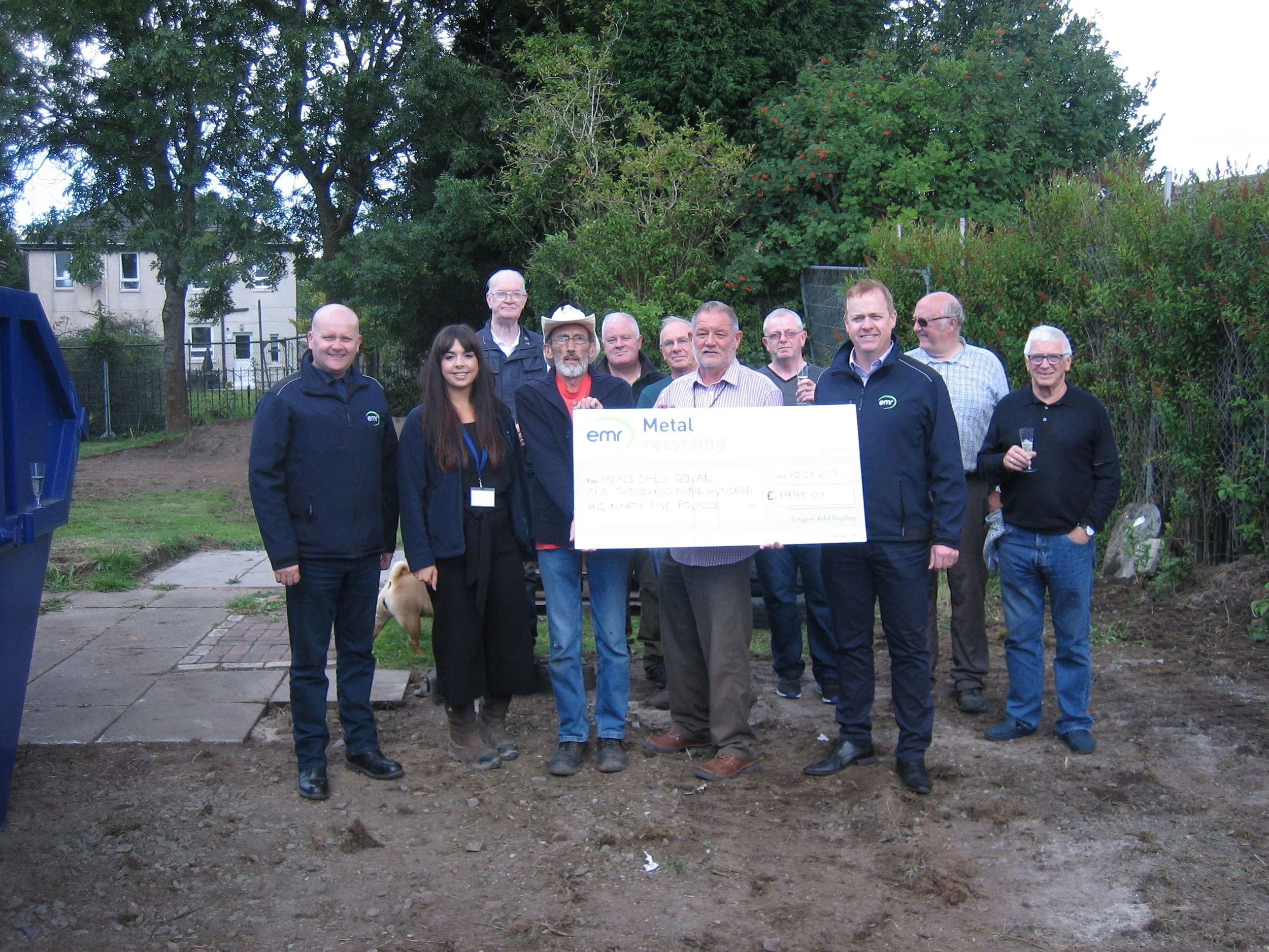 EMR donation of £1995