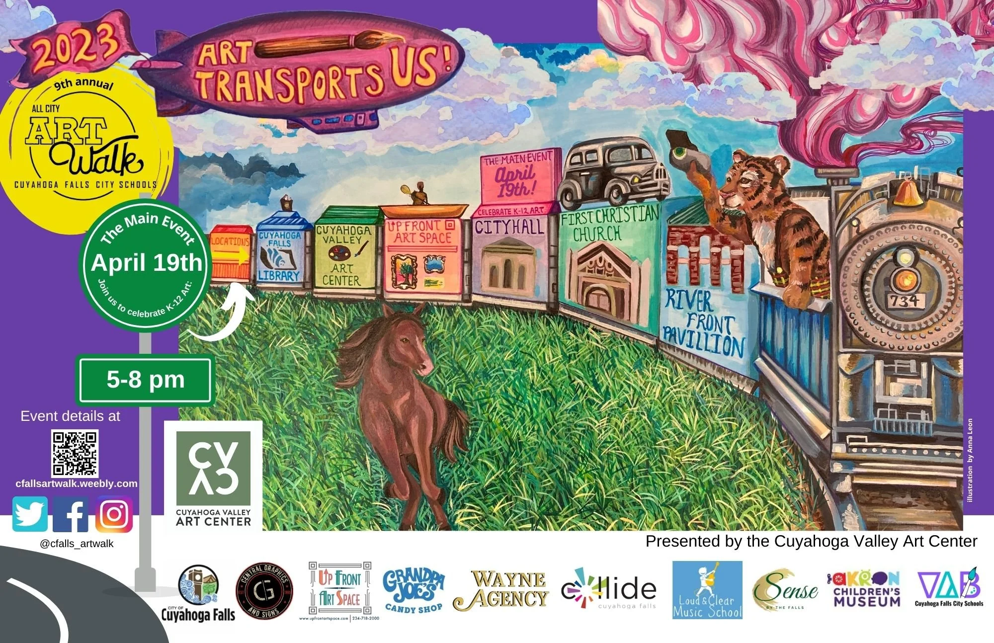 Sense by The Falls Sponsoring CFCS All City Art Walk — Sense