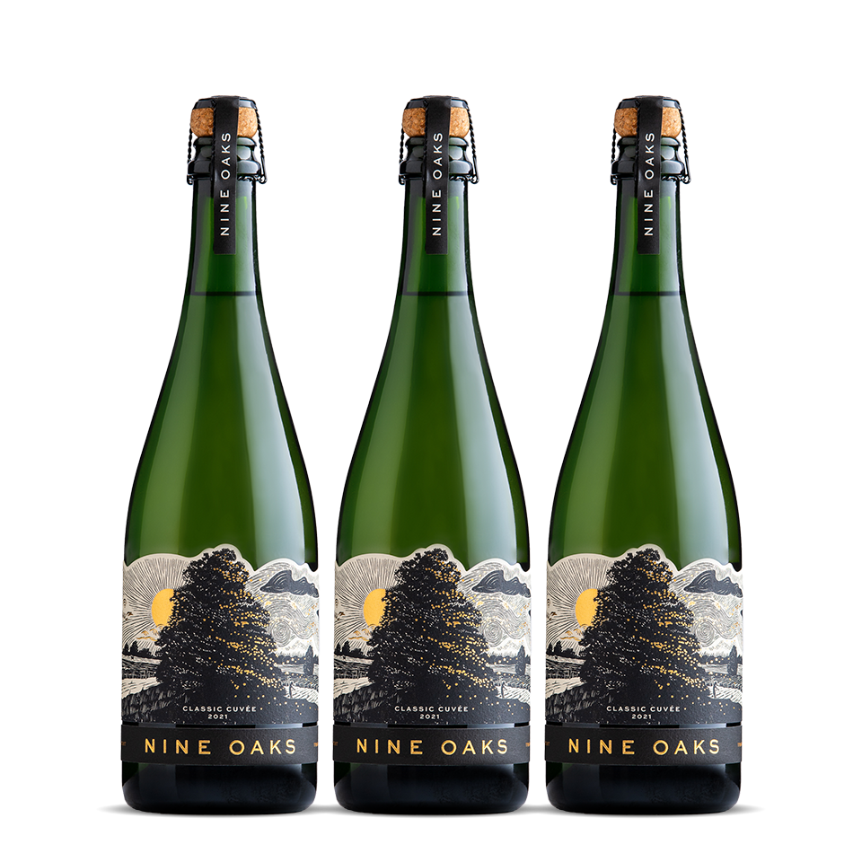 2022 Blanc de Blanc — Nine Oaks Vineyard